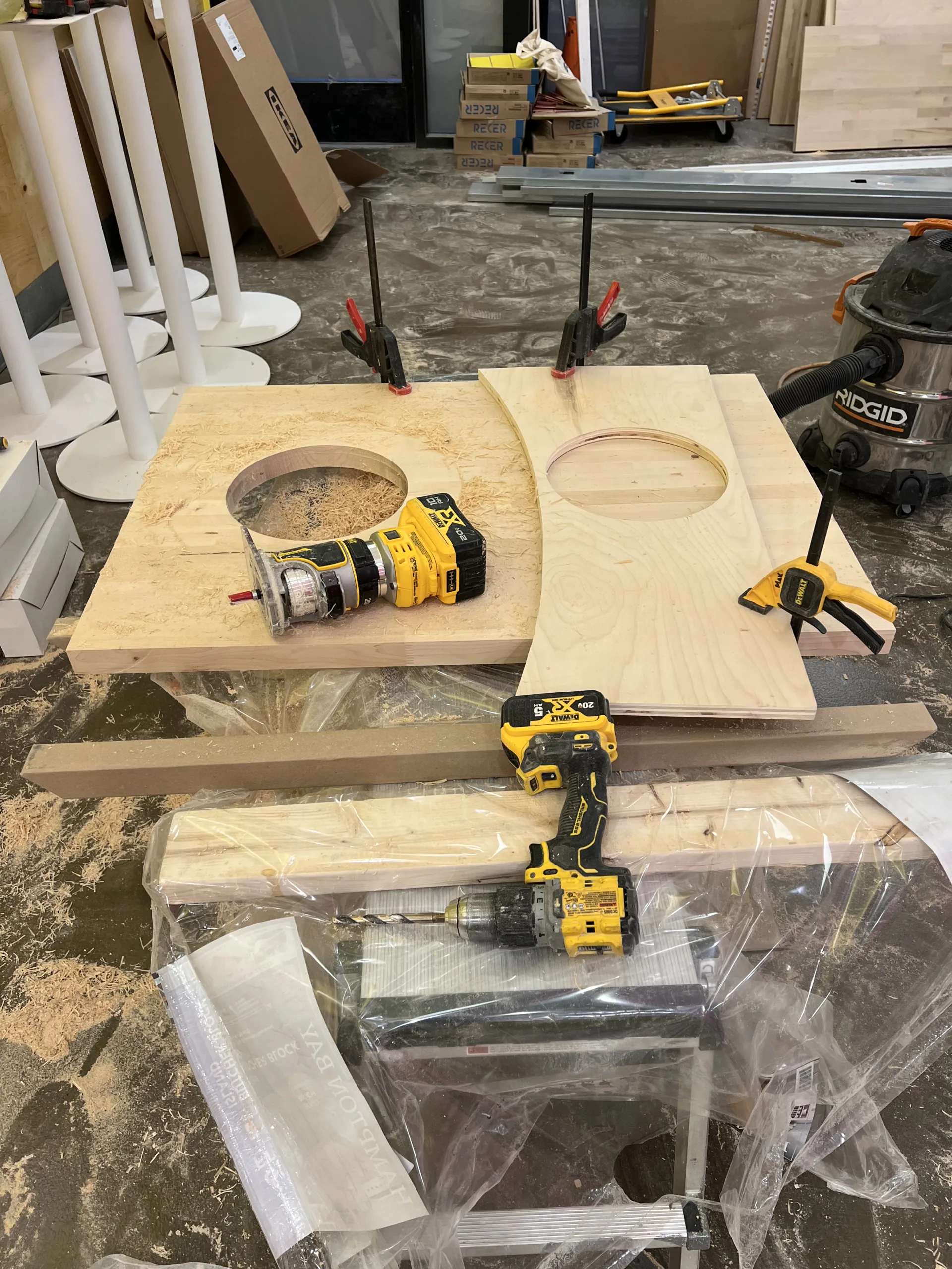 butcherblockcountertopinstallationwithsinkcutoutchicago Handyman Services in Chicago