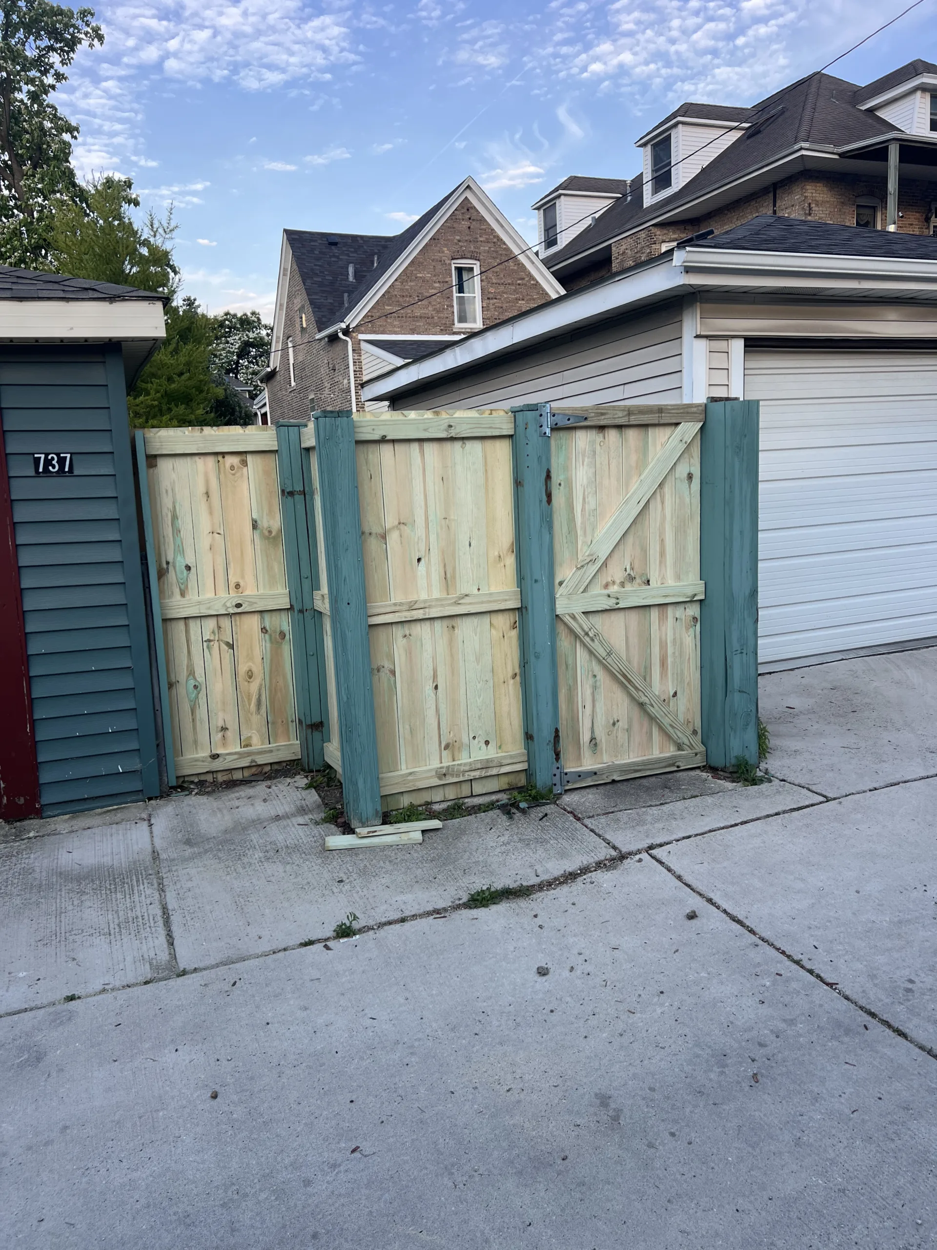 finishedfencepanelreplacementgaterepairchicago Handyman Services in Chicago