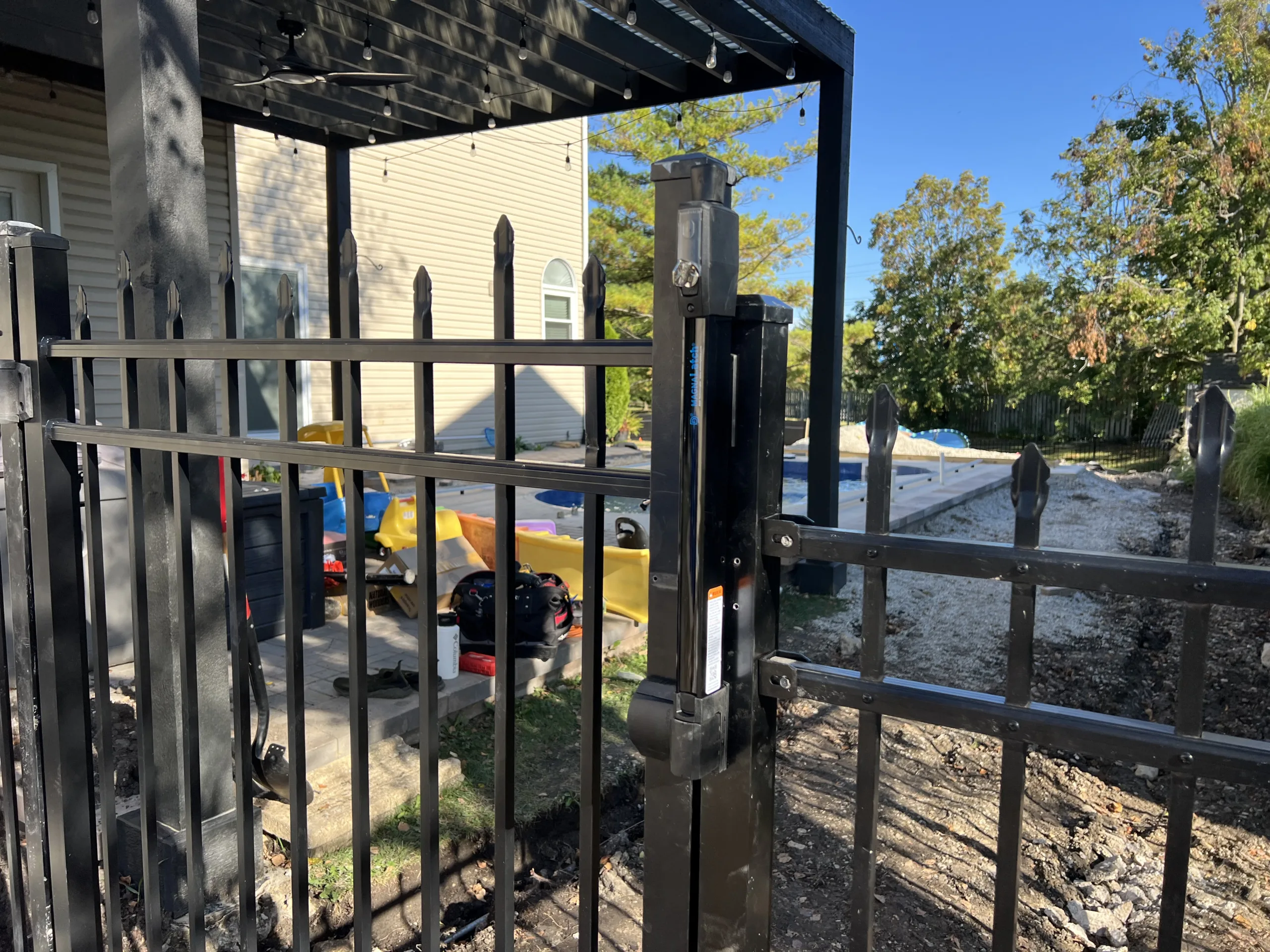 aluminumfencegatelockinstalledchicago Handyman Services in Chicago