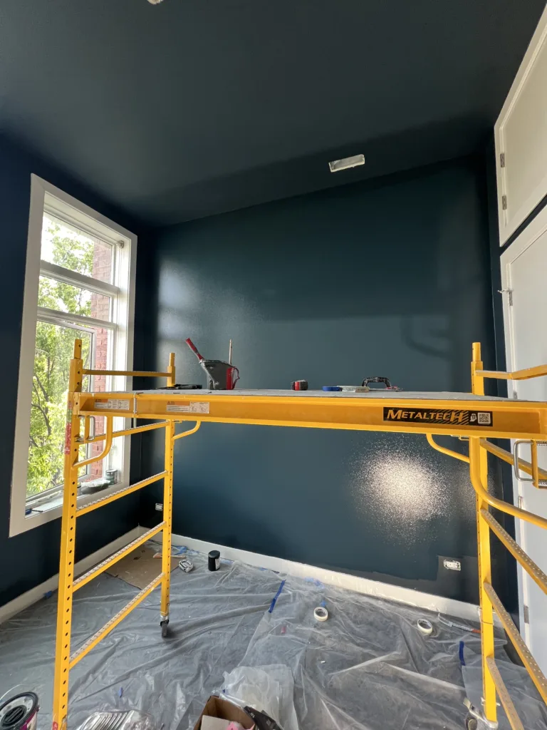 Room Painting in Chicago: Wall Repair, Crack Repair, and Outlet Relocation Prep