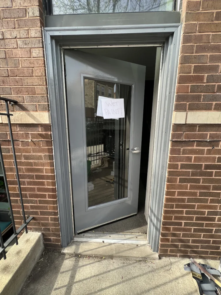 Entrance Door Repair in Chicago for a Condo Association