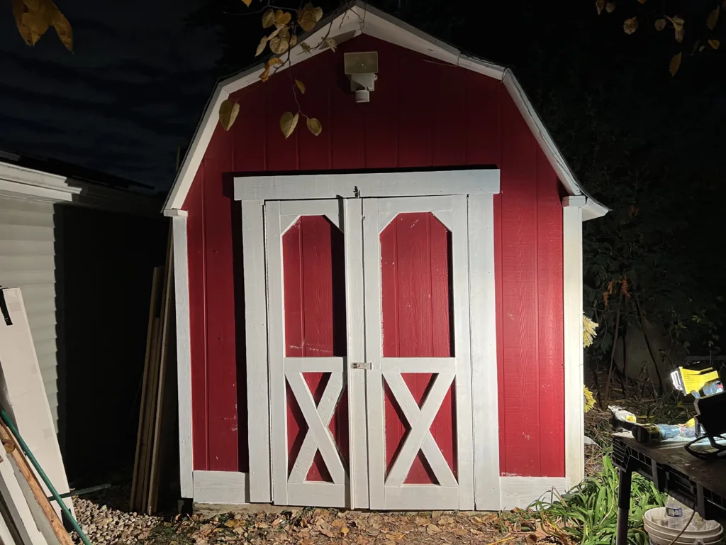 Rotted Shed Door Repair in Chicago