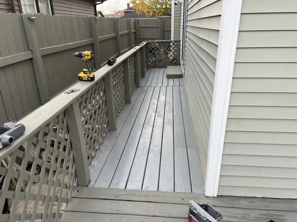 Wood Deck Repair and Rotted Deck Board Replacement in Chicago