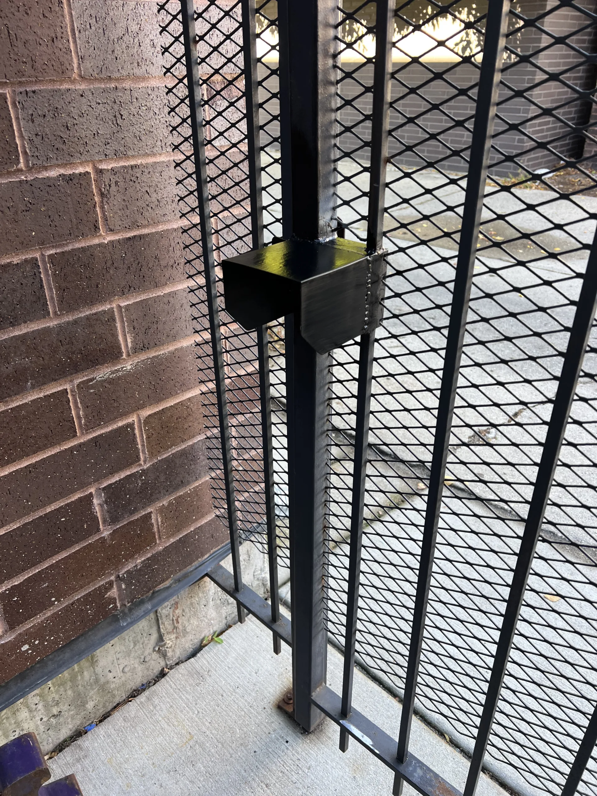 metalgatelockcoverinstalledchicago Handyman Services in Chicago
