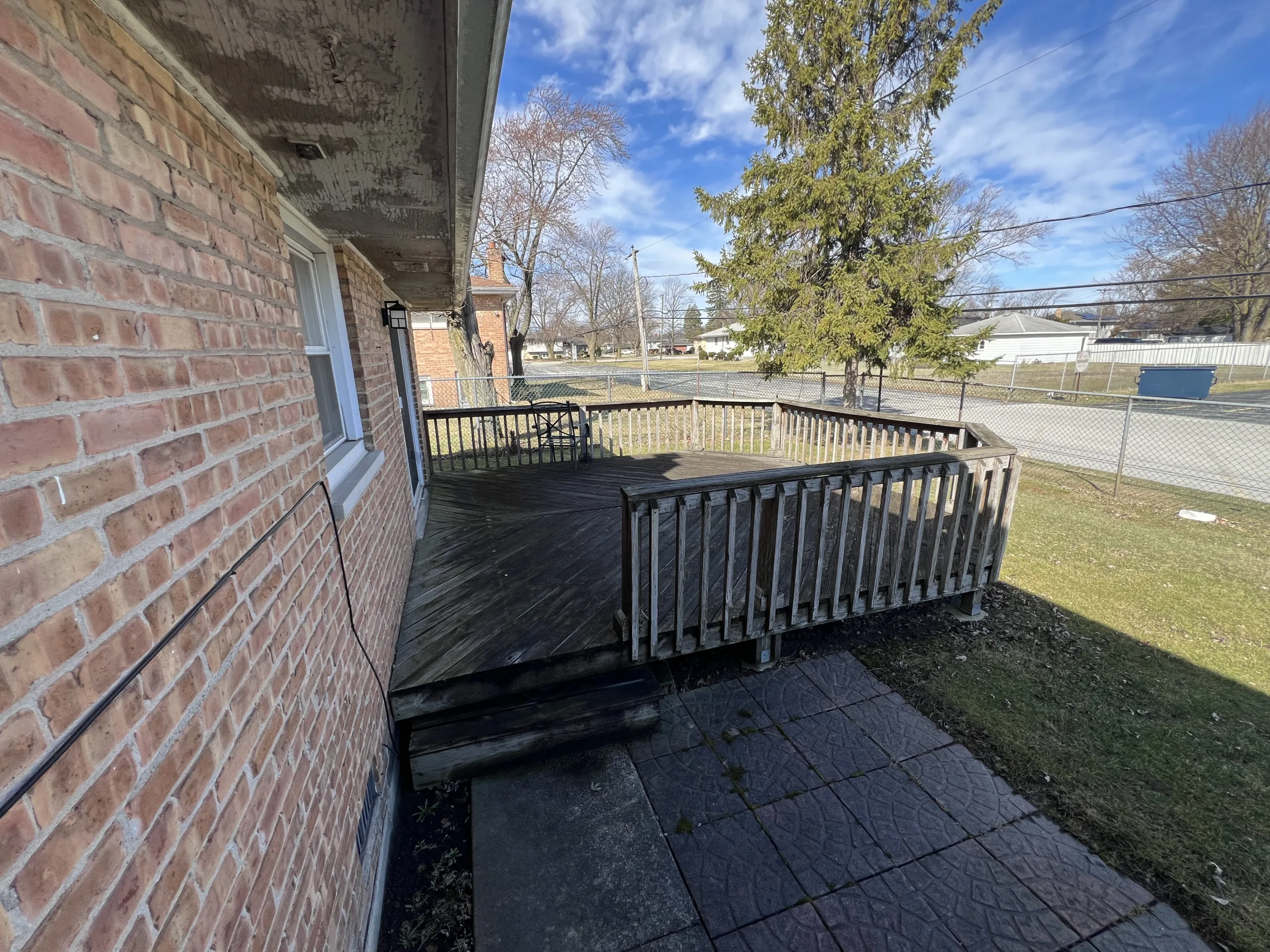 restoredwooddeckrailandfloorafterstaining Handyman Services in Chicago